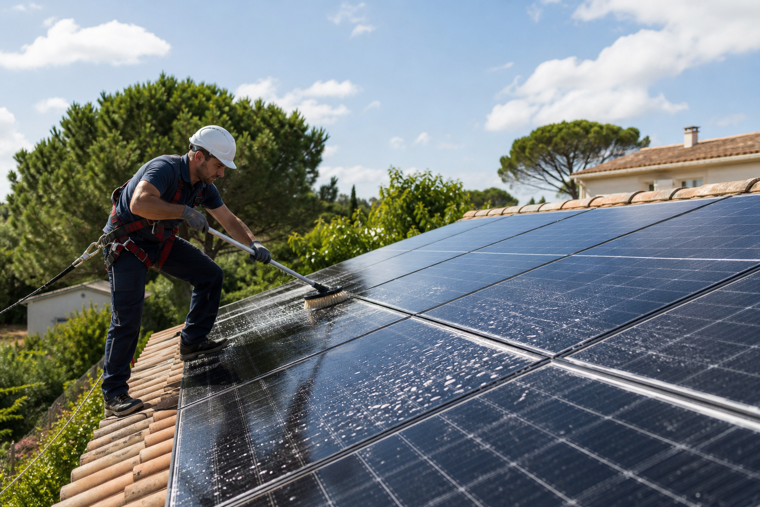 La pluie suffit-elle à nettoyer vos panneaux solaires ?